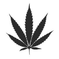 Detail Cannabis Leaf Vector Nomer 5