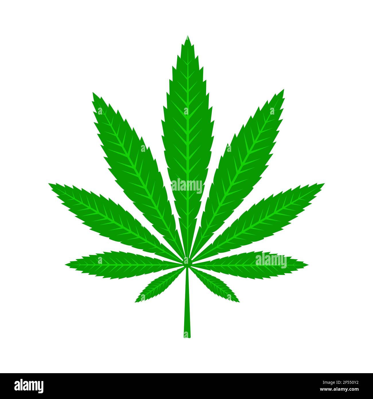 Detail Cannabis Leaf Vector Nomer 40