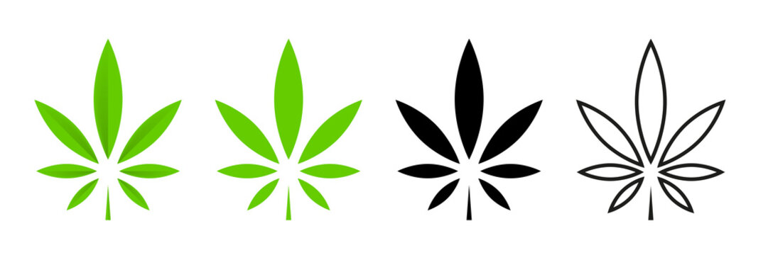 Detail Cannabis Leaf Vector Nomer 54