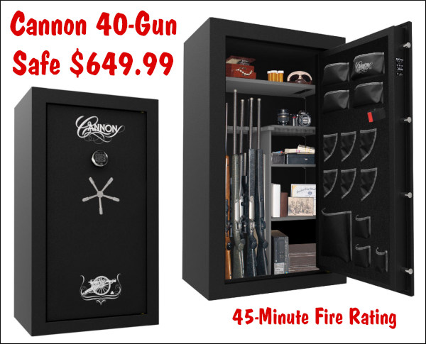 Detail Cannon Safari 48 Gun Safe Specs Nomer 37