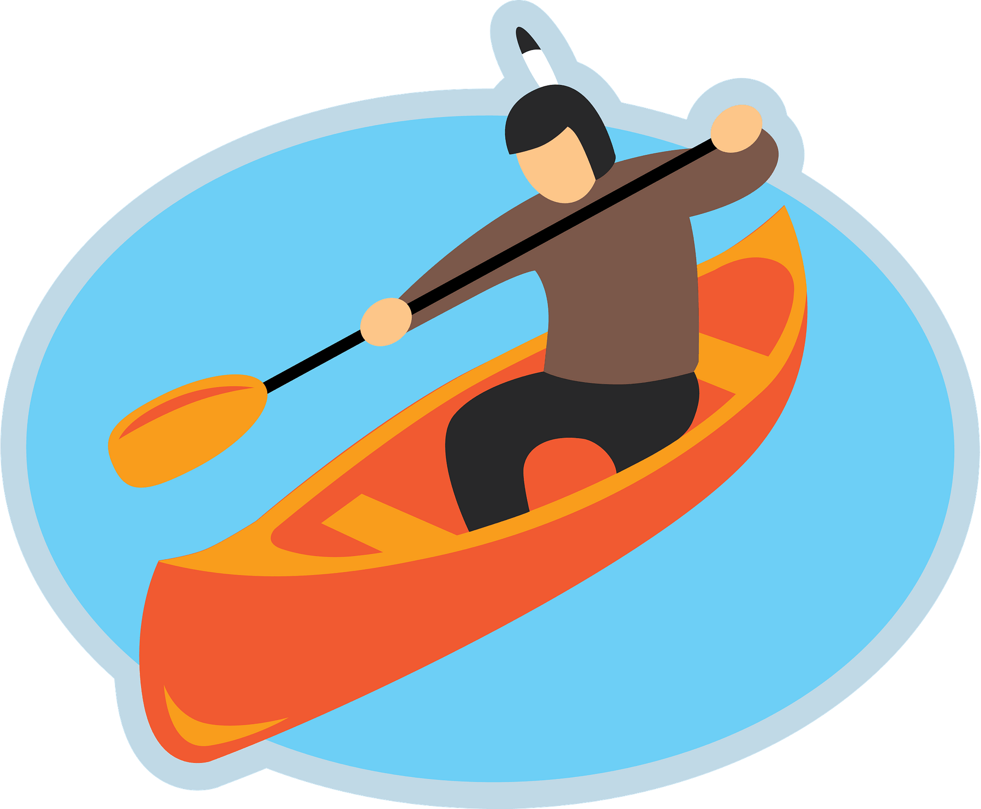 Detail Canoe Clipart Nomer 52