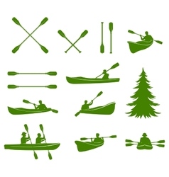 Detail Canoe Silhouette Clip Art Nomer 28