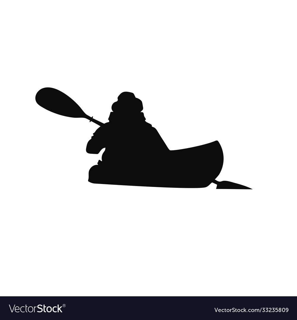 Detail Canoe Silhouette Clip Art Nomer 30