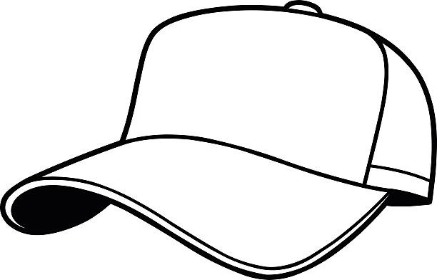 Detail Cap Clipart Black And White Nomer 16