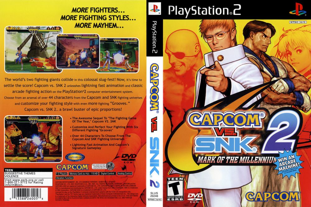 Detail Capcom Vs Snk 2 Nomer 12