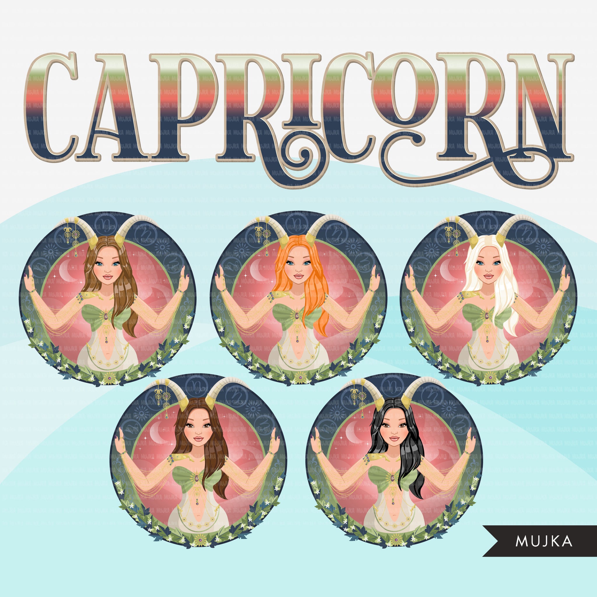 Detail Capricorn Clipart Nomer 41