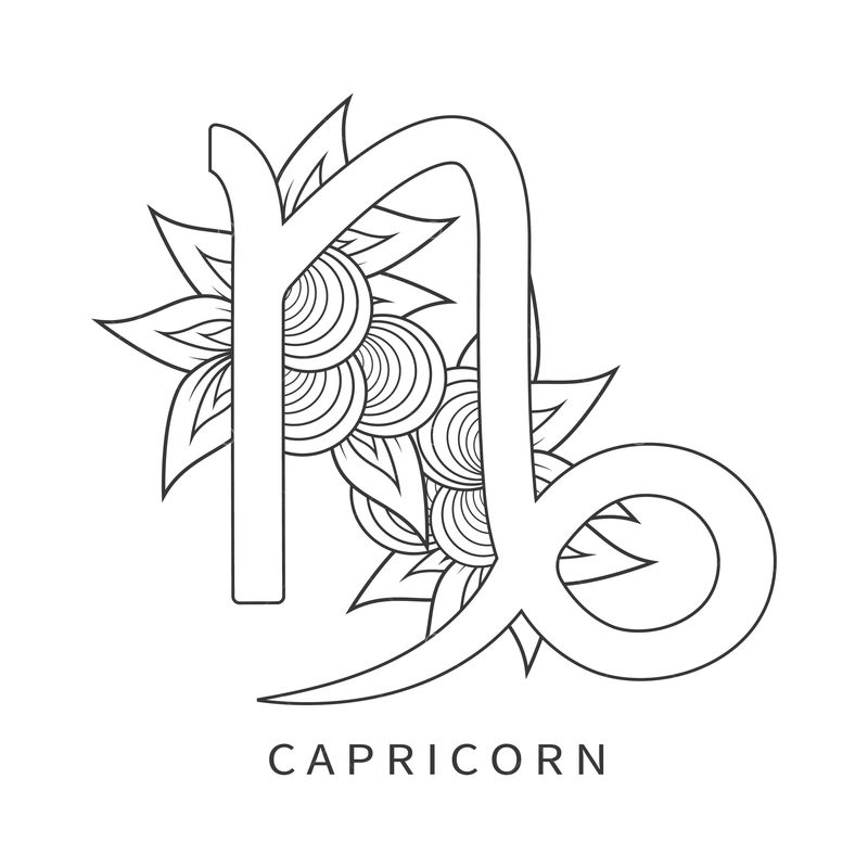 Detail Capricorn Symbol Images Nomer 17