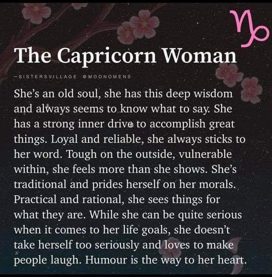 Capricorn Woman Quotes - KibrisPDR