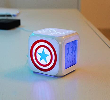 Detail Captain America Alarm Clock Nomer 22