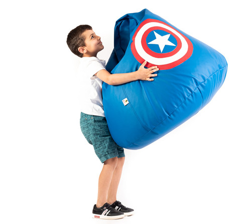 Detail Captain America Bean Bag Chair Nomer 30