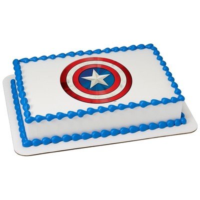 Detail Captain America Cake Designs Nomer 24
