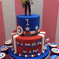 Detail Captain America Cake Designs Nomer 35