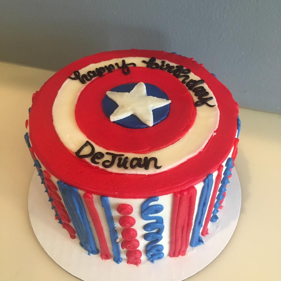Detail Captain America Cake Designs Nomer 53