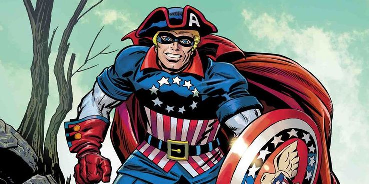 Detail Captain America Cartoon Character Nomer 35