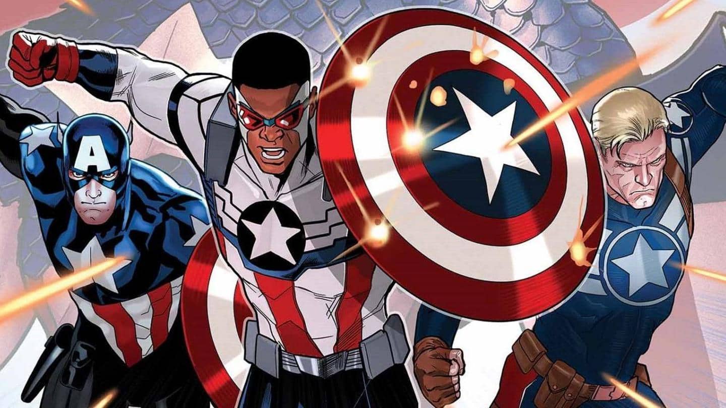 Detail Captain America Cartoon Character Nomer 48
