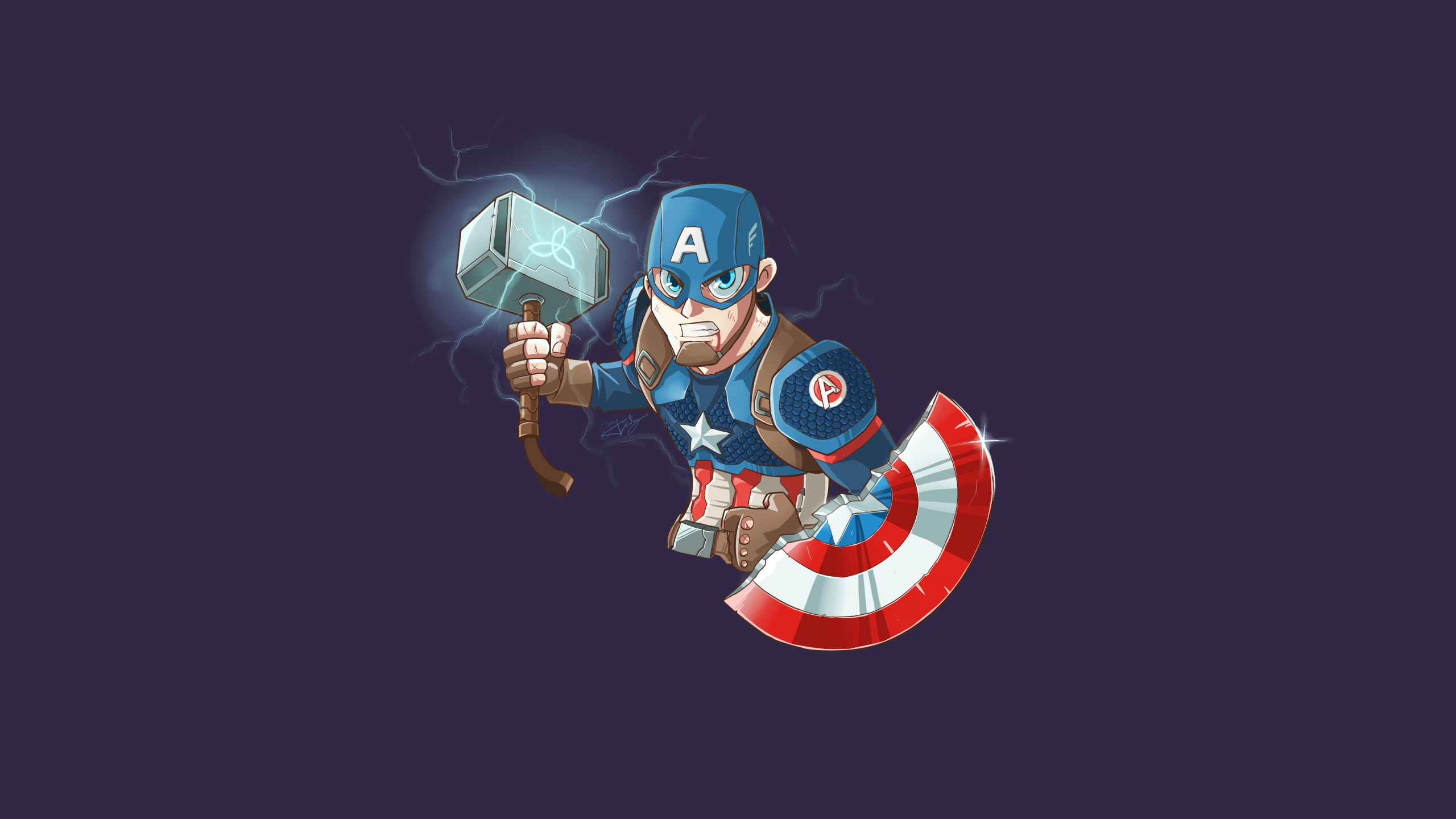 Detail Captain America Cartoon Wallpaper Nomer 13