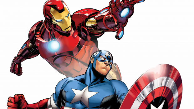 Detail Captain America Cartoon Wallpaper Nomer 35