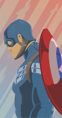 Detail Captain America Cartoon Wallpaper Nomer 46
