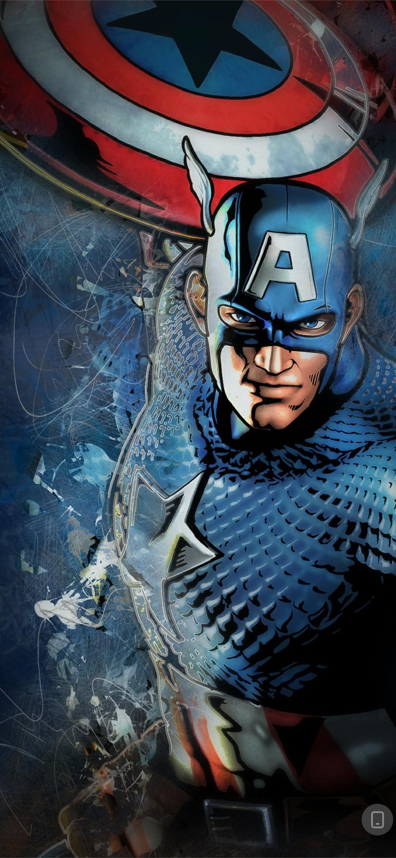 Detail Captain America Cartoon Wallpaper Nomer 51