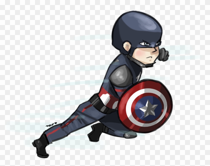 Detail Captain America Chibi Png Nomer 14