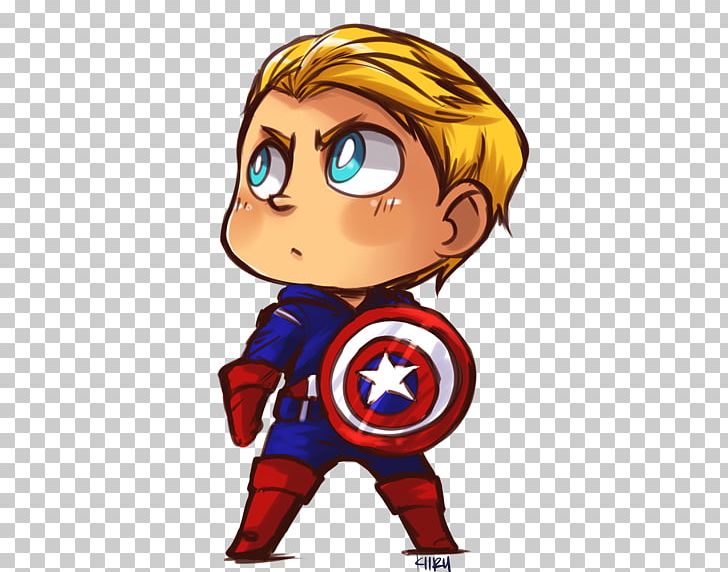 Detail Captain America Chibi Png Nomer 36