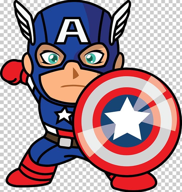 Detail Captain America Chibi Png Nomer 8