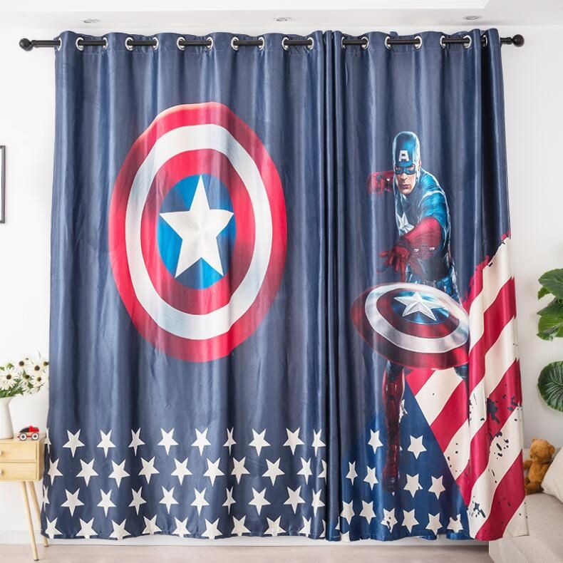 Detail Captain America Curtains Nomer 14