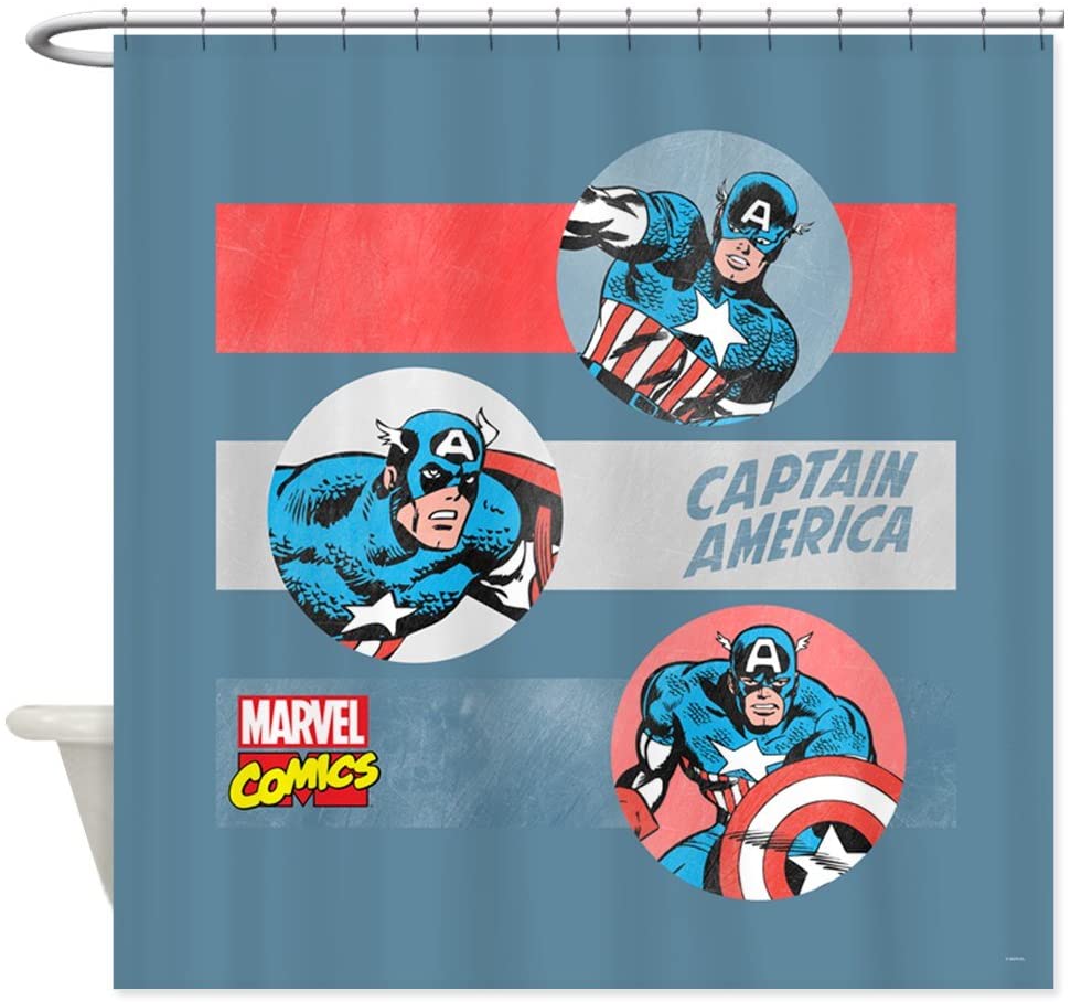 Detail Captain America Curtains Nomer 44