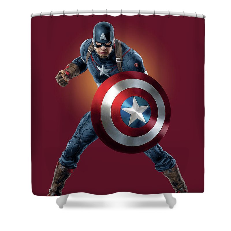 Detail Captain America Curtains Nomer 49