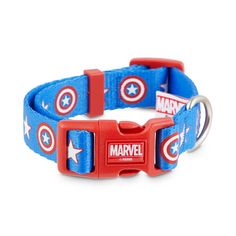 Detail Captain America Dog Collar Nomer 11