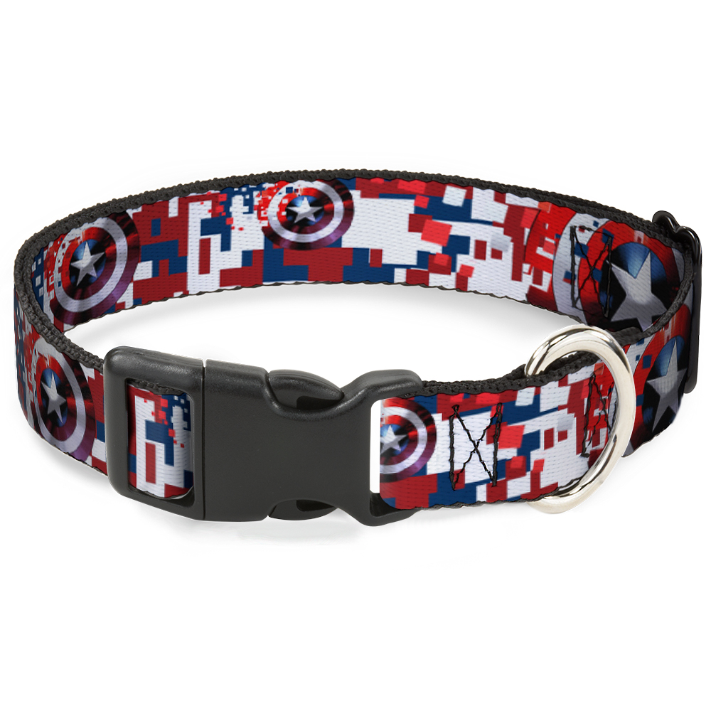 Detail Captain America Dog Collar Nomer 9