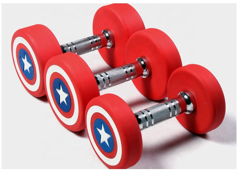 Detail Captain America Dumbbell Nomer 3