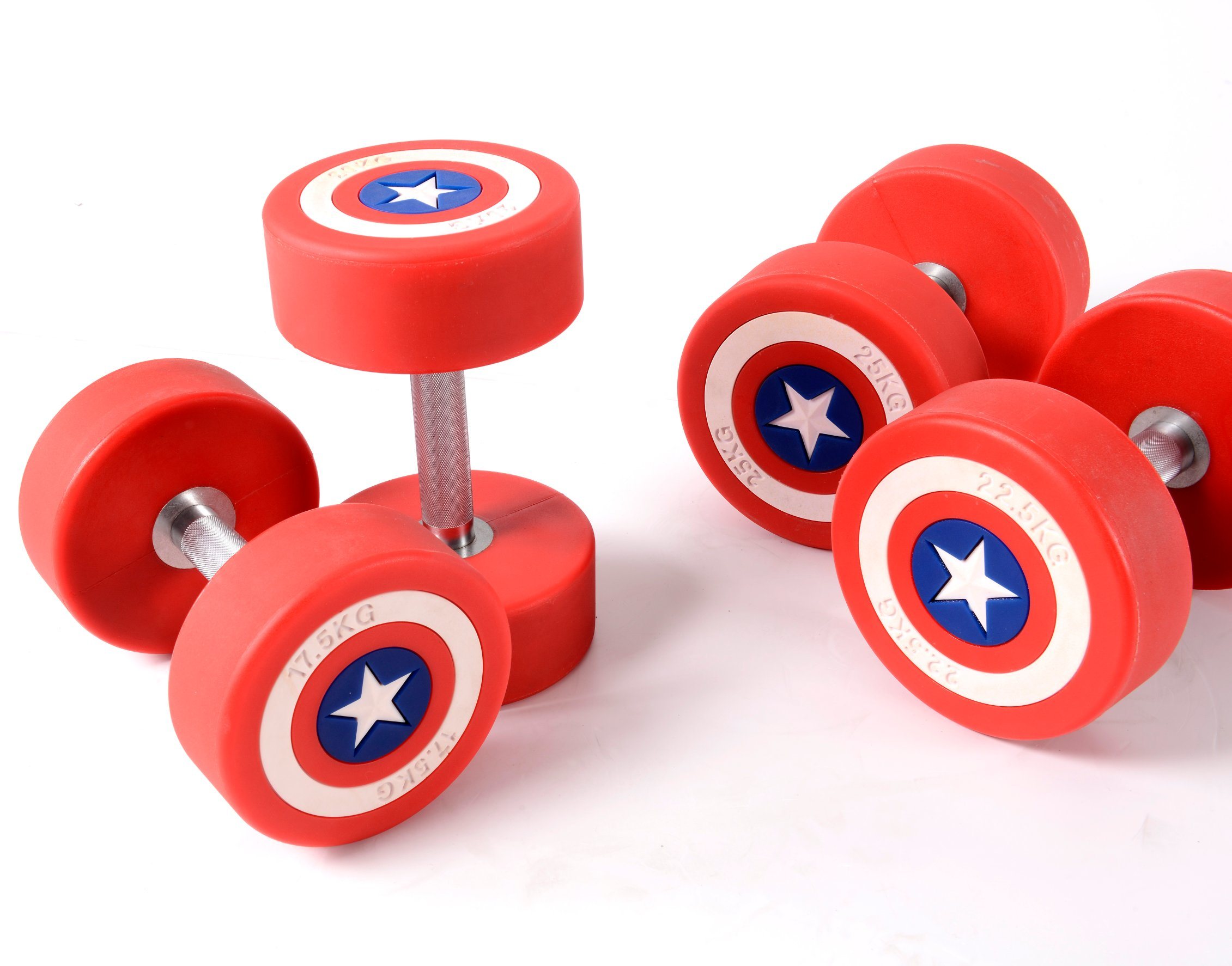 Captain America Dumbbell Set - KibrisPDR