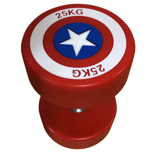 Detail Captain America Dumbbell Set Nomer 28