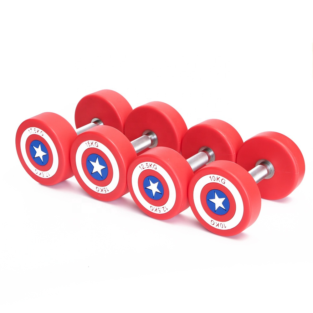 Detail Captain America Dumbbell Set Nomer 5