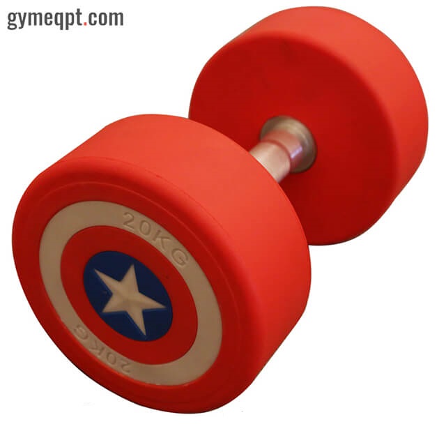 Detail Captain America Dumbbell Set Nomer 41