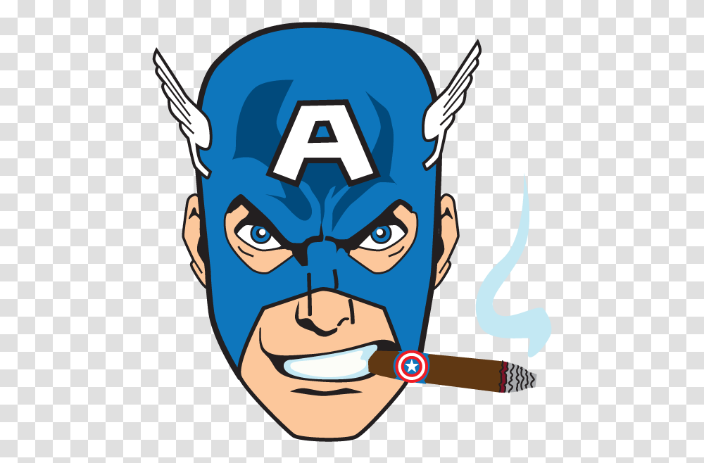 Detail Captain America Face Png Nomer 25