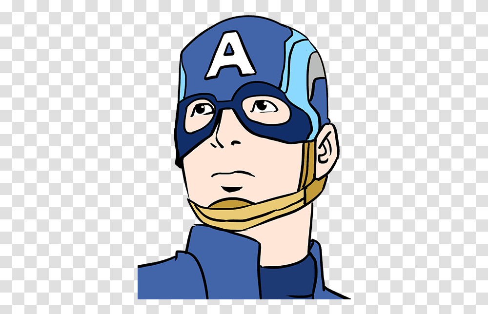 Detail Captain America Face Png Nomer 26