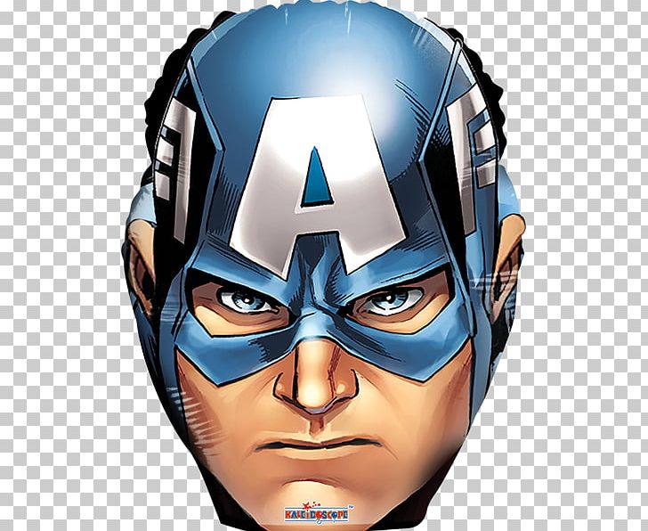 Detail Captain America Face Png Nomer 6
