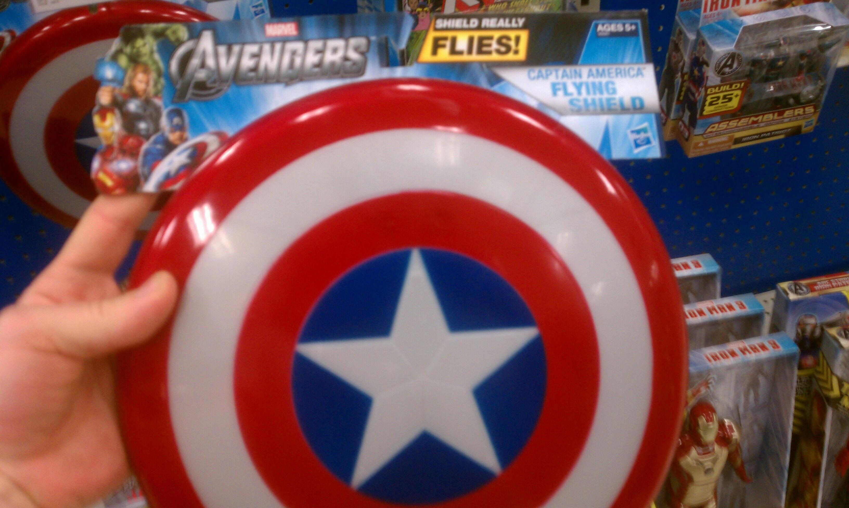 Detail Captain America Frisbee Nomer 27