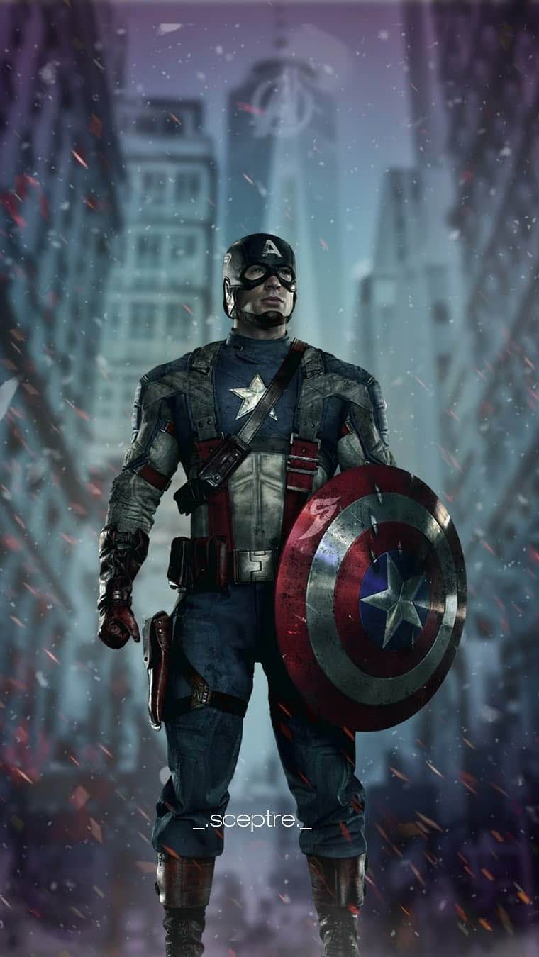Captain America Iphone Wallpaper - KibrisPDR