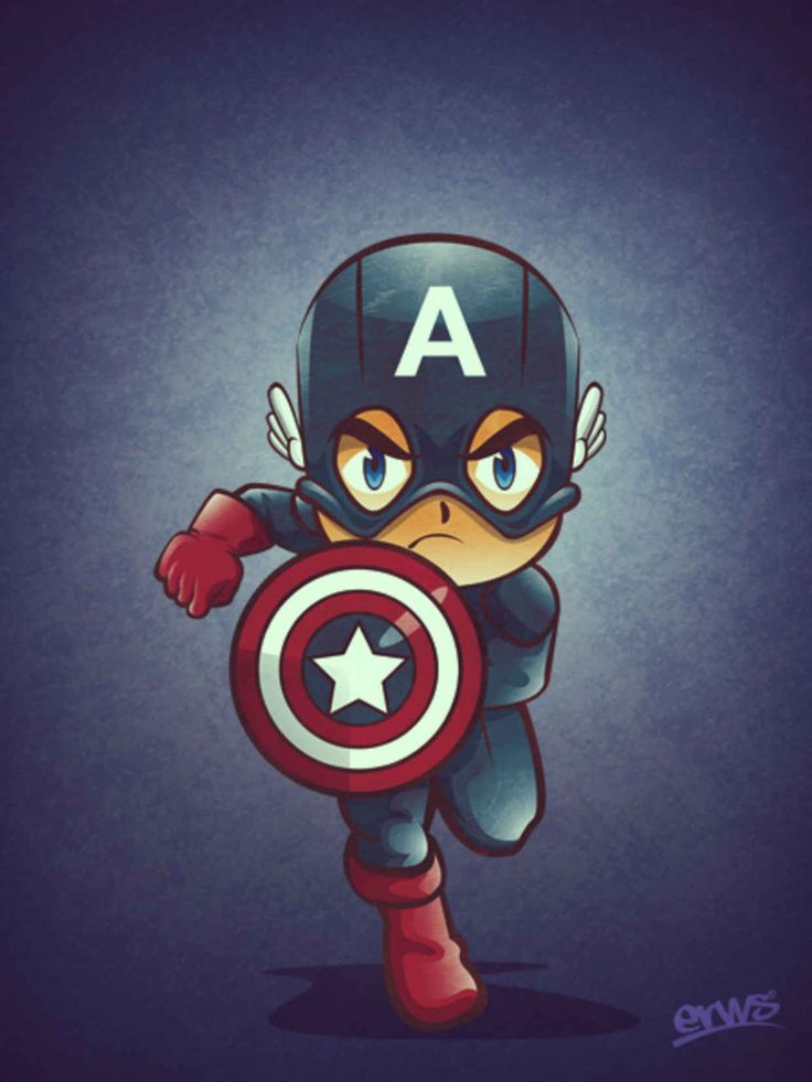 Detail Captain America Kartun Hd Nomer 40