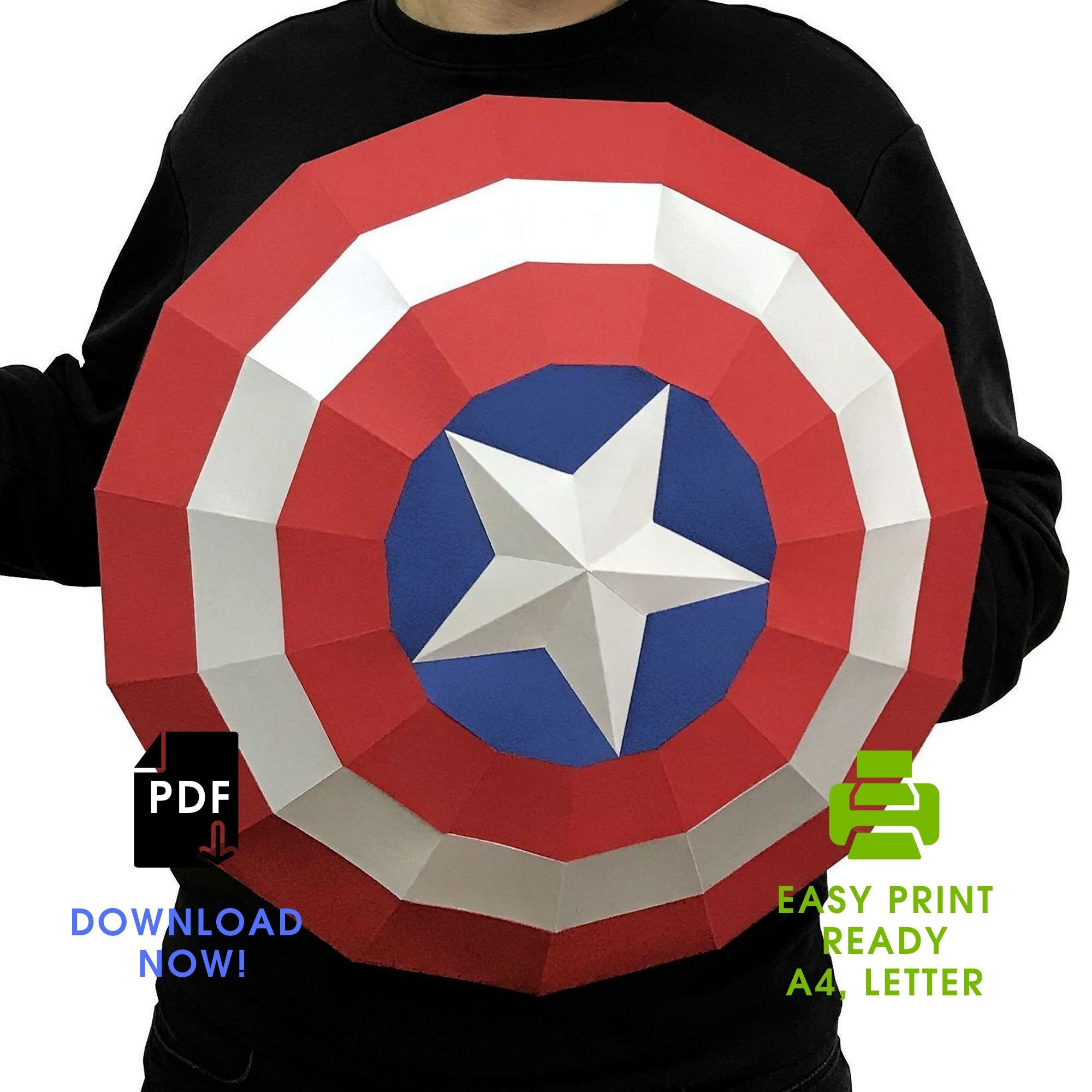 Detail Captain America Logo Printable Koleksi Nomer 34
