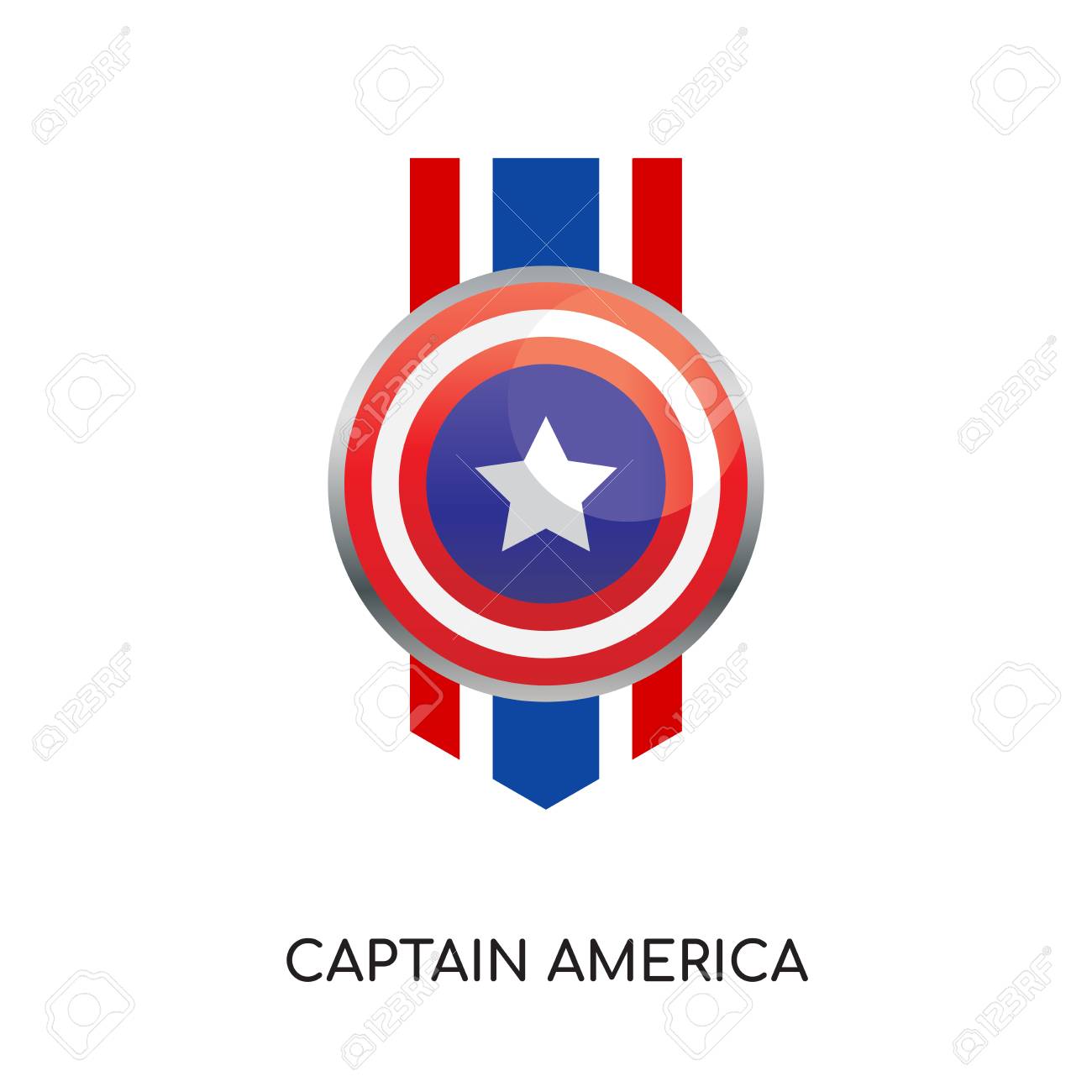 Detail Captain America Logo Vector Nomer 14