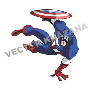 Detail Captain America Logo Vector Nomer 26