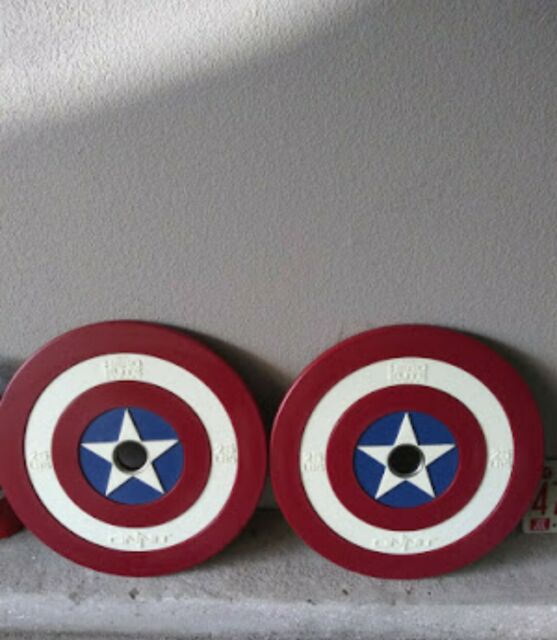 Detail Captain America Olympic Plates Nomer 28