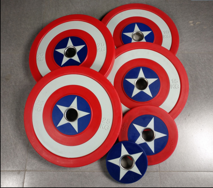 Detail Captain America Olympic Plates Nomer 5