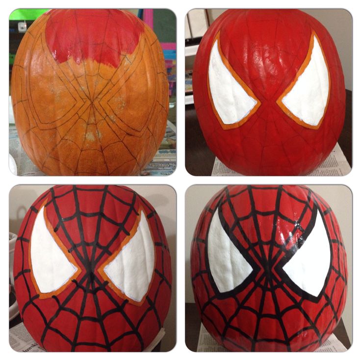 Detail Captain America Painted Pumpkin Nomer 38