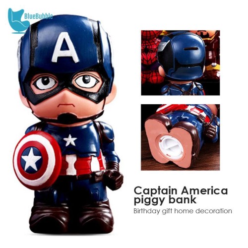 Detail Captain America Piggy Bank Nomer 28