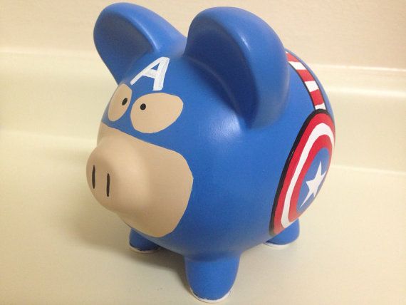 Detail Captain America Piggy Bank Nomer 51